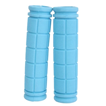 

Anti-slip Rubber Handlebar Grip Cover For MTB Bike Fixed Gear -Sky Blue MTB Mountain Rode Bike Parts