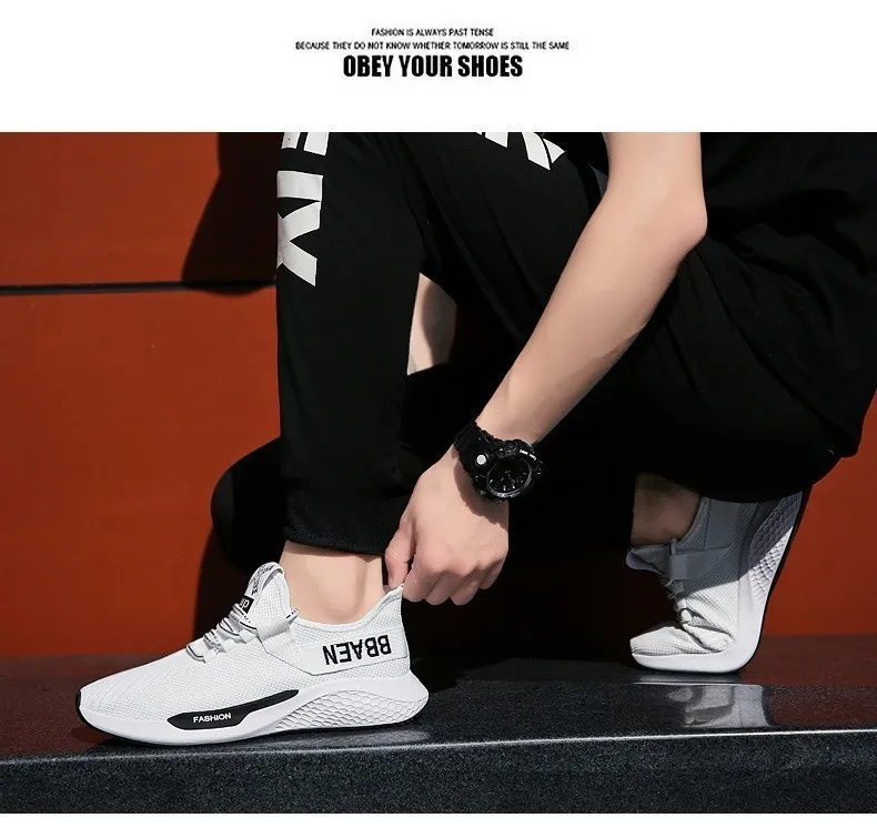 QZHSMY shose/мужские новые модные кроссовки; Брендовые мужские кроссовки белого цвета; homme; дышащая обувь; сезон лето; коллекция года; Черная мужская обувь на массивном каблуке