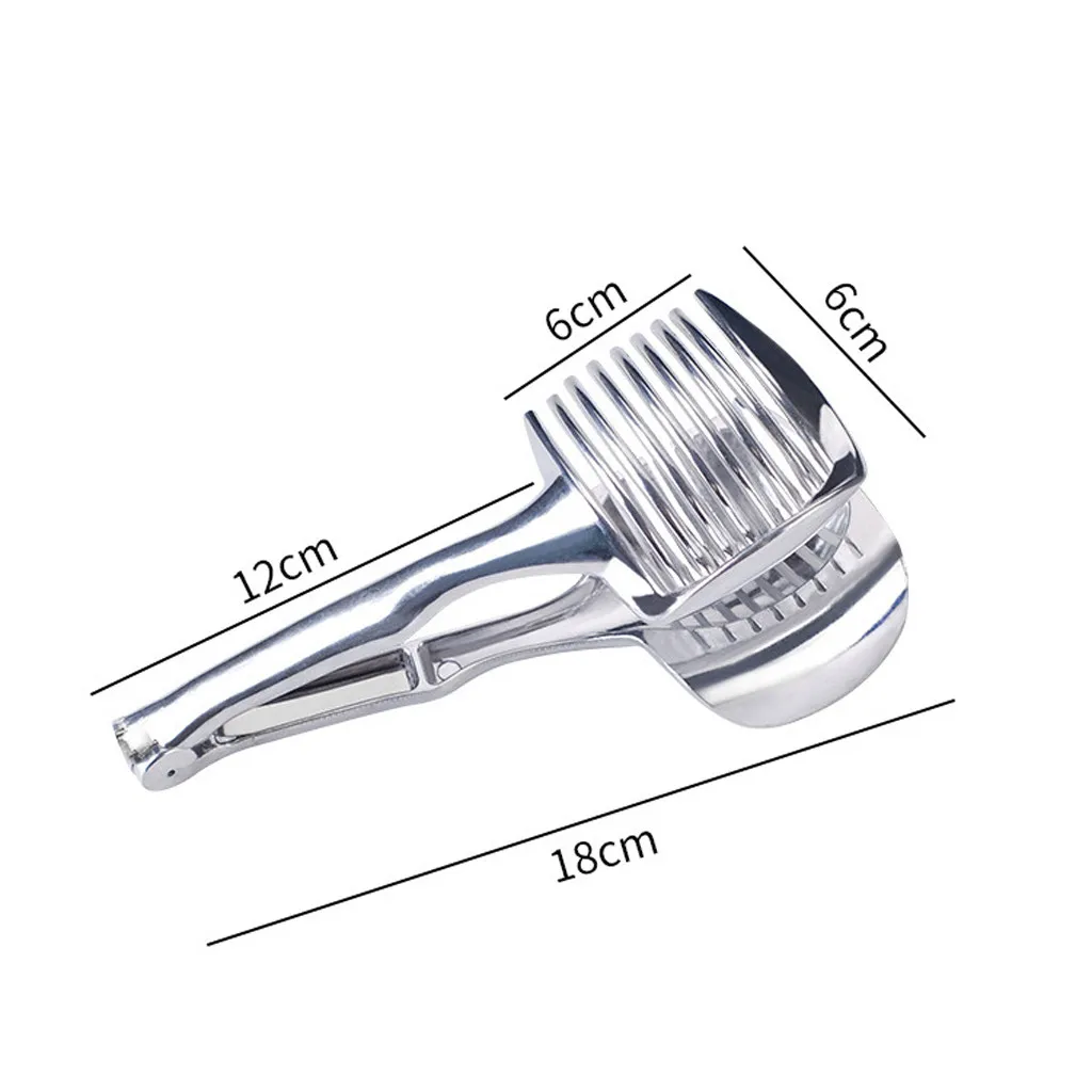 Алюминиевый сплав лимоны слайсер кухонный фруктовый Овощной томатный зажим держатель картофеля резак инструмент домашний Apple Shreadder гаджет аксессуар