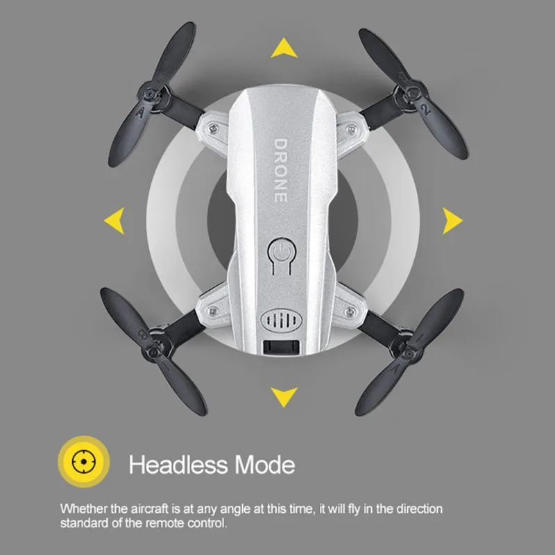 Mini Drone Children's Toys Halloween Christmas Children's Gifts Folding ABS 360 Dgree Roll Remote Control