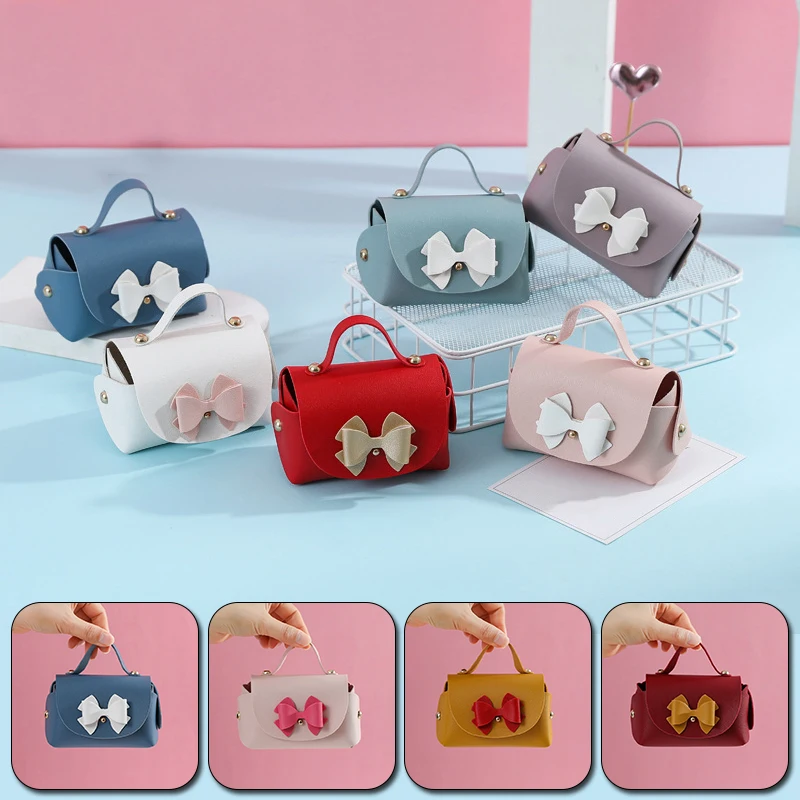 Мини-сумка дизайнерская шоколадная сумка Изысканная из искусственной кожи для