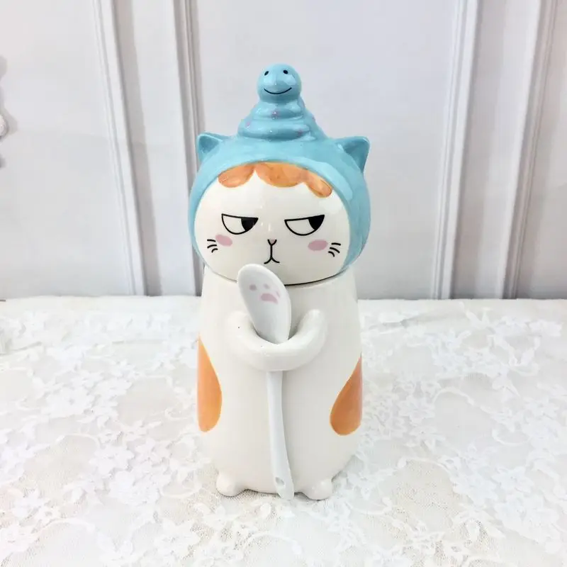 Кошка коготь чашка Животное креативная керамическая кружка подарок на день