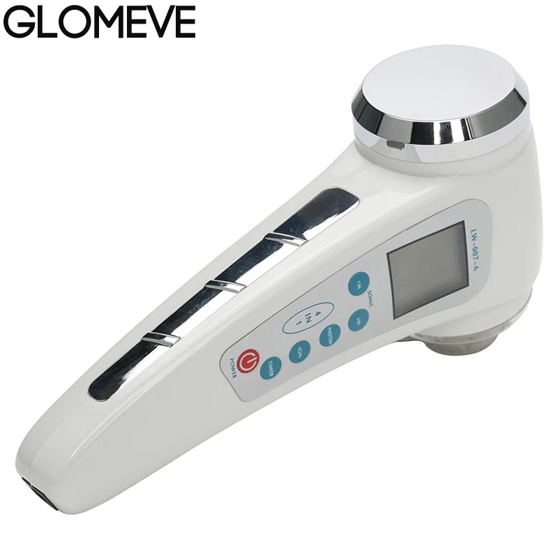 

Face Massager Ultrasonic 7 Colors LED Light Facial Photon Ultrasound Therapy Skin Care Body Slim Anti Cellulite Beauty Tools