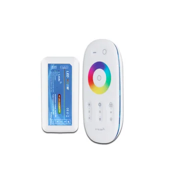 

Touch Screen RGBW LED Controller Smart 2.4G Wireless RF Remote Control DC 12V 24V 24A for RGBW LED Strip Lights Lamp Bulb Tube