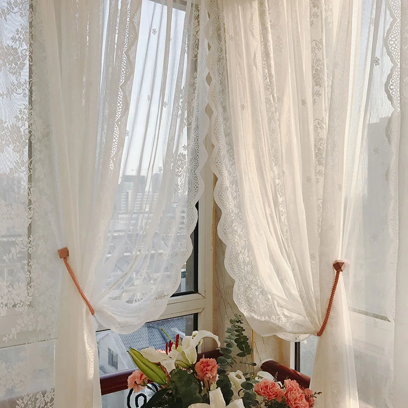 curtains floral