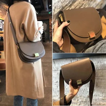 

Sammons Crossbody bag Genuine leather women bag luxury handbags designer women soft leather Shoulder Bags