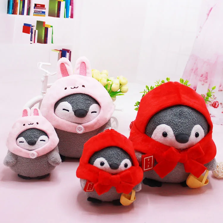 Kawaii Пингвин плюшевая игрушка мультяшная Милая Пижама Кролик мягкая игрушка-Пингвин мягкие животные кулоны-куклы игрушки подарок на день рождения для детей