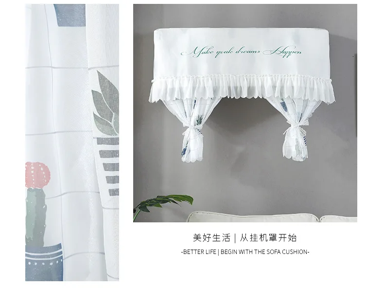 New Products Time of Childbirth Chiffon Printed Outboard Motor Air Conditioner Windshield Bedroom Boot Does Not Take Air Conditi