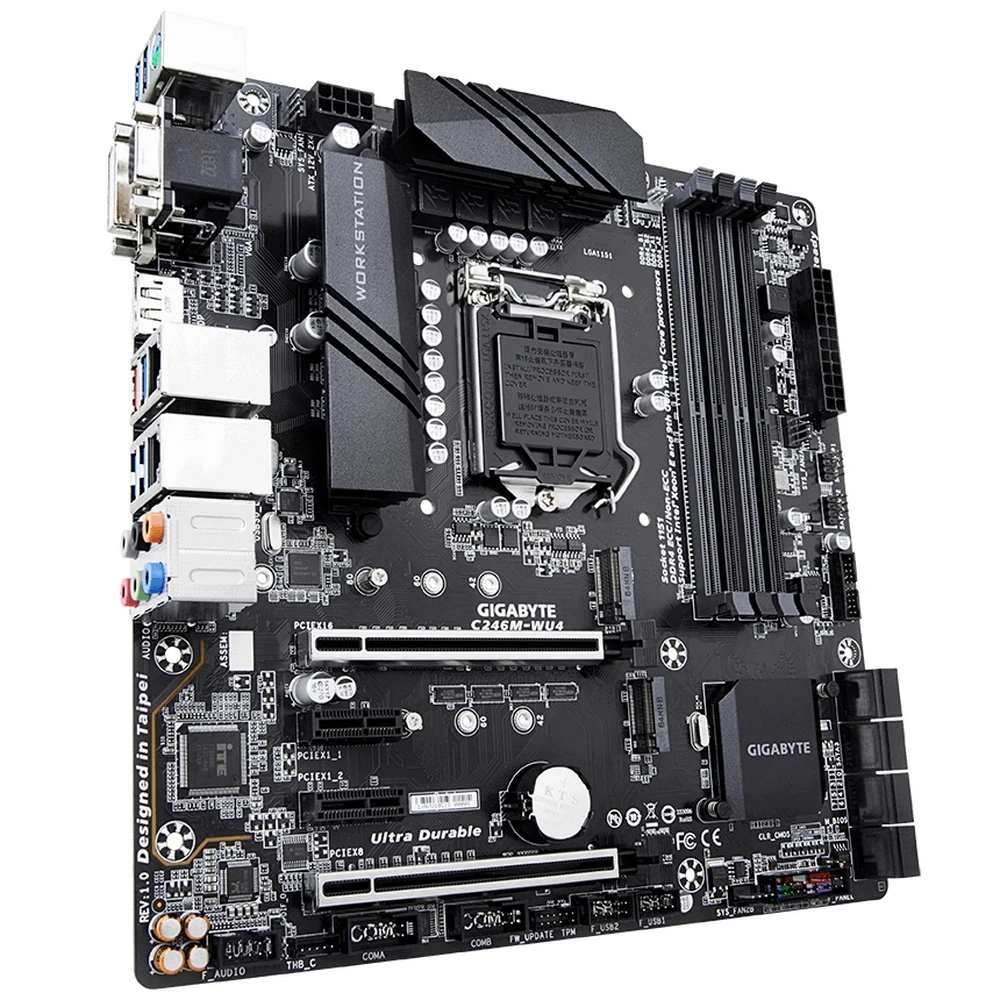 Материнская плата Gigabyte C246M-WU4
