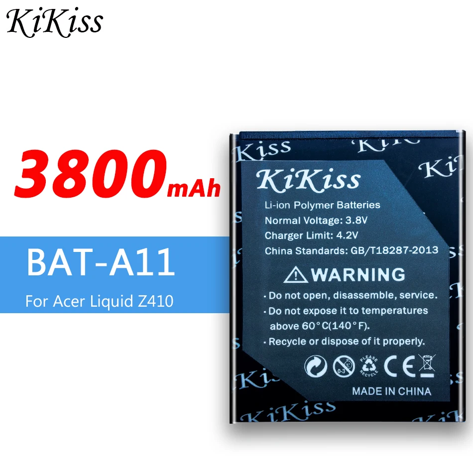 BAT-A11 аккумулятор для телефона 3800 мАч Acer Liquid Z410 T01 Z330 BAT A11 большой емкости с номером