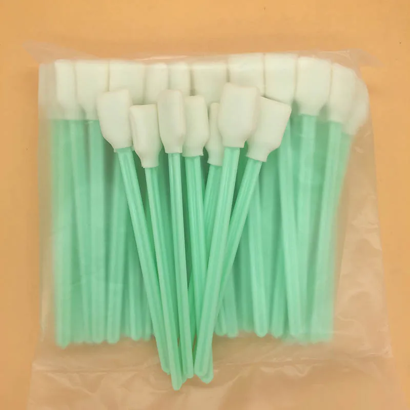50PCS//SET Cleaning Swabs Foam Swabs Sticks For Roland Mimaki Mutoh Printer