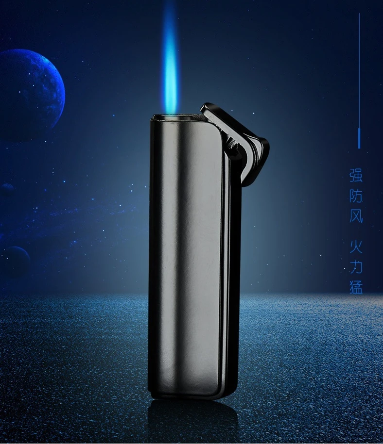 

Windproof Gas Jet Lighter Butane Turbo Torch Lighter For Cigar Cigarette Metal 1300 C Fire Lighter Inflated Gadget For Man