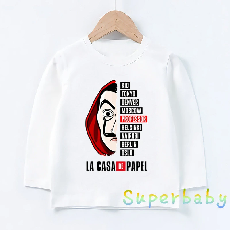 Money heist full sleeve t shirt Clearance