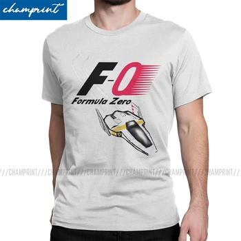 

F-Zero Grand Prix T-Shirts Men Retro Racing Game Novelty Tee Shirt Round Collar Short Sleeve T Shirts Birthday Gift Clothes