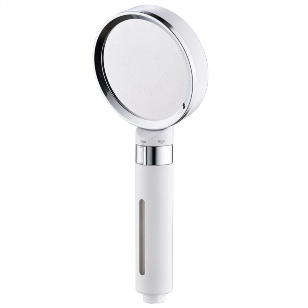 White Shower Head Mirror Dechlorination Booster Beauty Activated Carbon Fiber Antibacterial