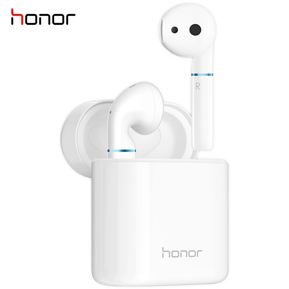 Honor Flypods Pro беспроводные Bluetooth наушники Hi-Fi аудио Водонепроницаемая гарнитура IP54 Tap управление беспроводной зарядки BT5.0 наушники