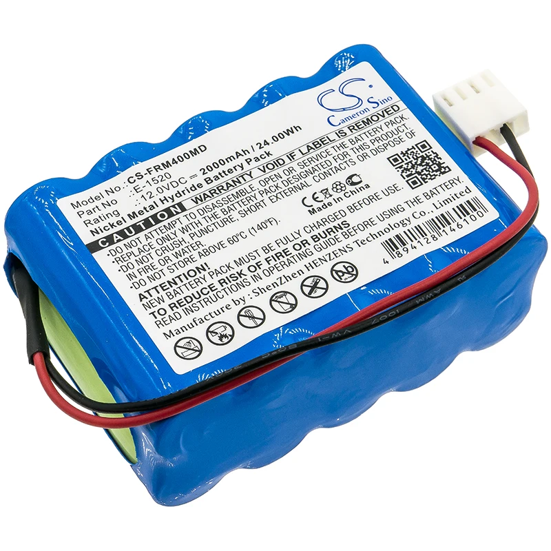 

Battery for medicalEconet Compact 5, Compact 7, 10-5705, BN130510-BNT 10-5705, BN130510-BNT, 10.8V/mA