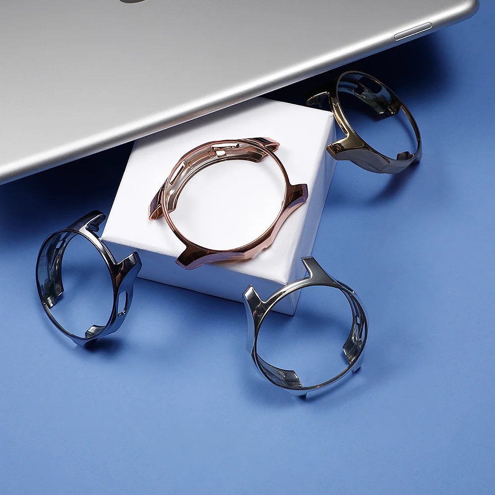 Чехол для samsung Galaxy Watch 46 мм 42 Gear S3 frontier ремешок TPU покрытие все вокруг Бампер корпус