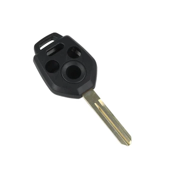 

IperChiavi ISUB04 empty key shell remote control 4 buttons with blade NSN19 battery on without Transponder chip for Subaru alloy