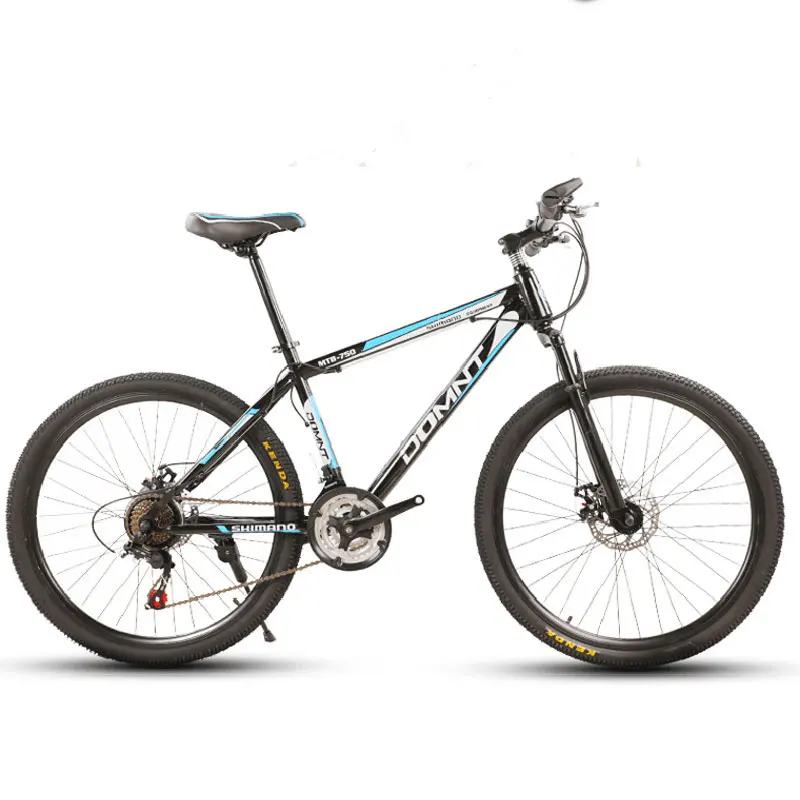 Mountain Bike 26 Inch Variable Speed Road Shock Absorption Double Disc Brakes Student Men and Women Bicycle Mountain Bike 26 Inch Variable Speed Road Shock Absorption Double Disc Brakes Student Men and Women Bicycle