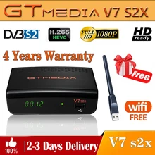 DVB-S/S2 Gtmedia V7 S2X-цифра спутниковый телевизионный ресивер обновлен GTmedia V7S HD с USB WI-FI цифровой приемное устройство H.265 Freesat v7s2x нет приложения DVB-S/S2 Gtmedia V7 S2X-цифра спутниковый телевизионный ресивер обновлен GTmedia V7S HD с USB WI-FI цифровой приемное устройство H.265 Freesat v7s2x нет приложения