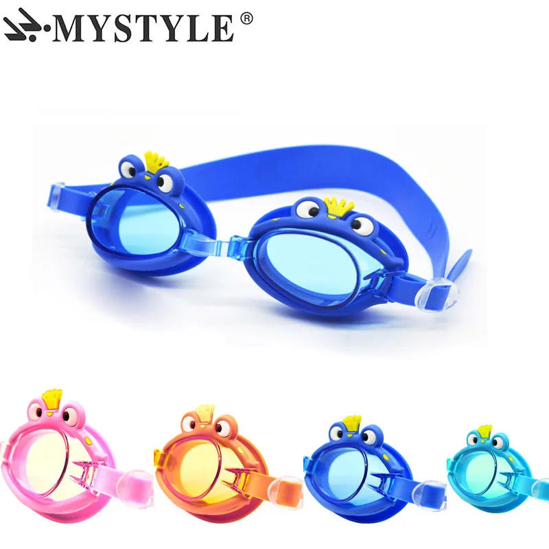 MYSTYLE плавательные очки для детей с мультяшной лягушкой HD водонепроницаемые