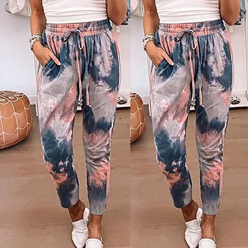 

Womens Sweatpants Gradient Printing Fit Lightweight Soft Stretch Pockets Pants Women's Spring Summer casual Trousers pants