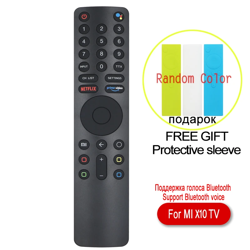 Android Smart TV Remote Control Wireless Bluetooth Voice Controller for Xiaomi  mi TV 4S L65M5-5ASP P1 32 Box XMRM-010 - AliExpress