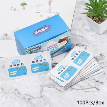 

100 Pcs Disposable 75% Saturated Alcohol Cotton Pads Alcohol Wet Wipe Cleaning Wipes Alcohol Swabs Portable First Aid Tool