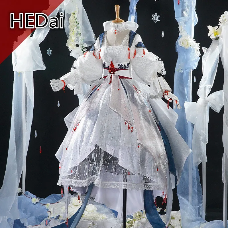 

VOCALOID Vsinger Luo Tianyi and Yan He Red Rain Cosplay Costume Woman Dress Wedding Suits Anime Cosplay Outfits Sets