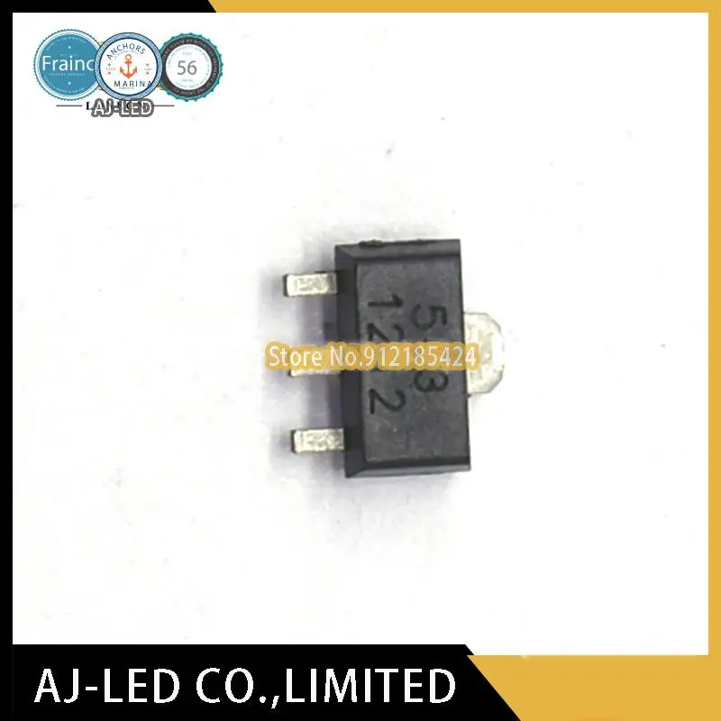10pcs/lot OH543 Unipolar Hall element Non-contact switch magnetic sensor high temperature SMD SOT-89 | Электронные компоненты и