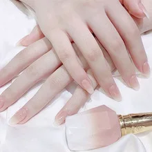 Decontructable Nail Tips поддельные ногти наклейки Маникюр готовой Продукт прозрачный Инь Шань луна и звезды носить xin niang kuan