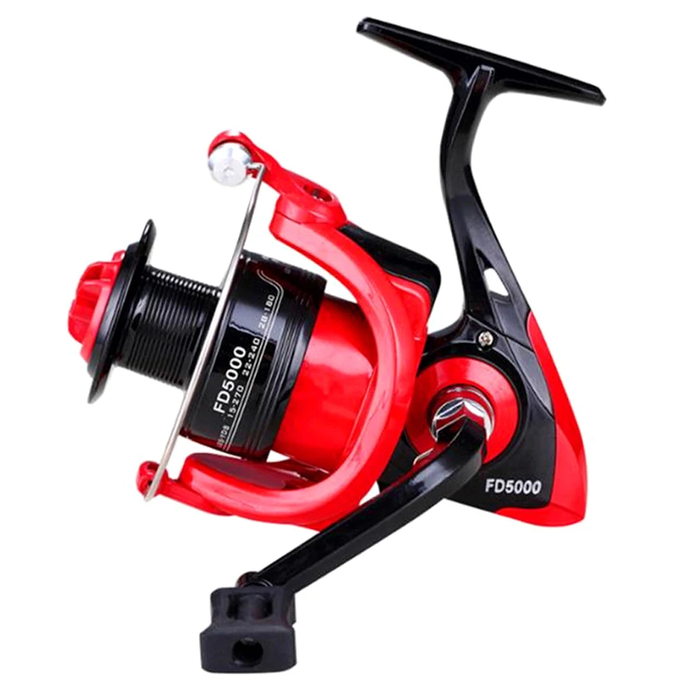 

High Speed Fishing Reels G-Ratio 5.0:1 Bait Folding Rocker Spinning Wheel Fishing Reel Rear Drag Spool Fish Spinning Wheel