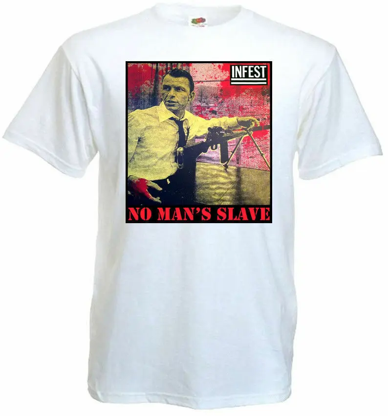 

Infest V12 T Shirt White Powerviolence Hardcore Punk All Sizes S 5Xl