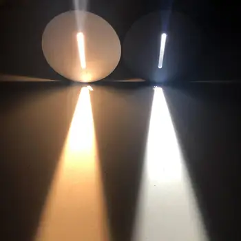 

Indoor Led Stair Light AC85-265V Recessed Wall Lamp Sconce Lights 3W Step Lamps Stairway Lights Corridor Lighting