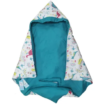 

Green Cotton Baby Wrapping Blanket Four-Seasons Type Double Liner Removable Comfortable Breathable Blanket Liner Baby Blanket