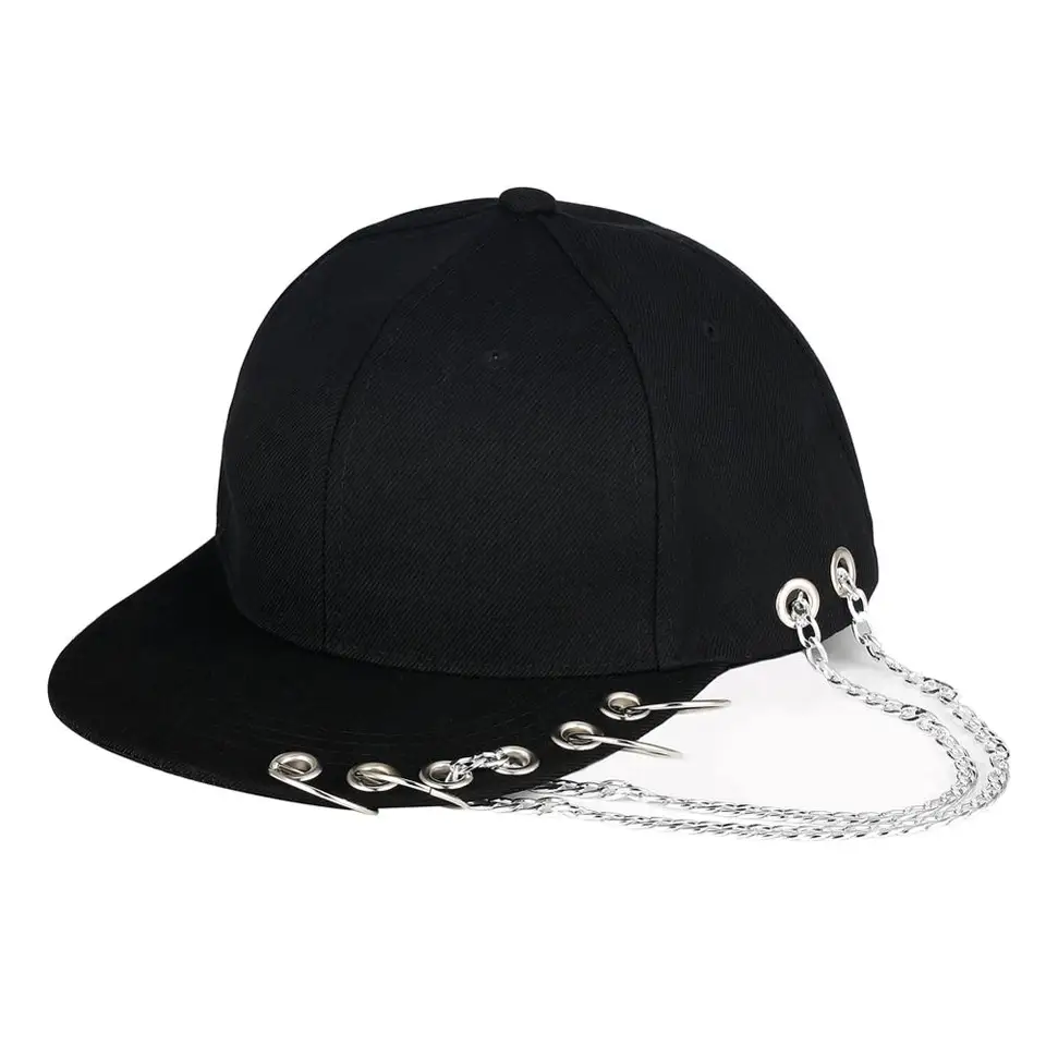 black basketball cap