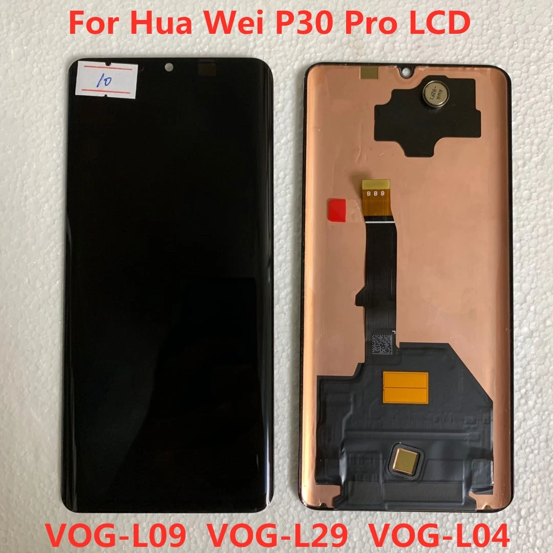Оригинальный дисплей 6 47 дюйма без рамки Замена для Huawei P30 Pro ЖК с сенсорным