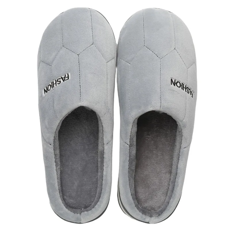 Winter Men Slippers Warm Home Fashion Casual Comfortable Slippers for Male Indoors Non-slip Winter Floor Bedroom Couple Shoes KLYWOO