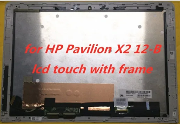 Для HP павильон X2 12-B002LA 12-B166NR 1" Светодиодный ЖК сенсорный экран дигитайзер в сборе