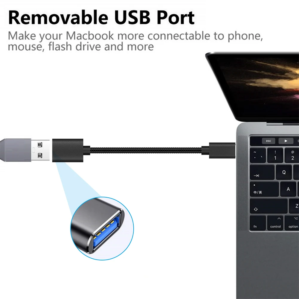 Type-C Кабель-адаптер USB C type-C штекер USB 3,0 Женский зарядный USB-C для синхронизации данных конвертер для samsung Galaxy huawei Xiaomi