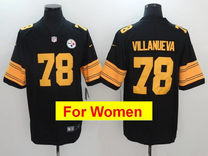 women Pittsburgh Antonio Brown JuJu Smith-Schuster Ben Roethlisberger T.J. Watt Alejandro Villanueva Le'Veon Bell jersey - Цвет: Зеленый