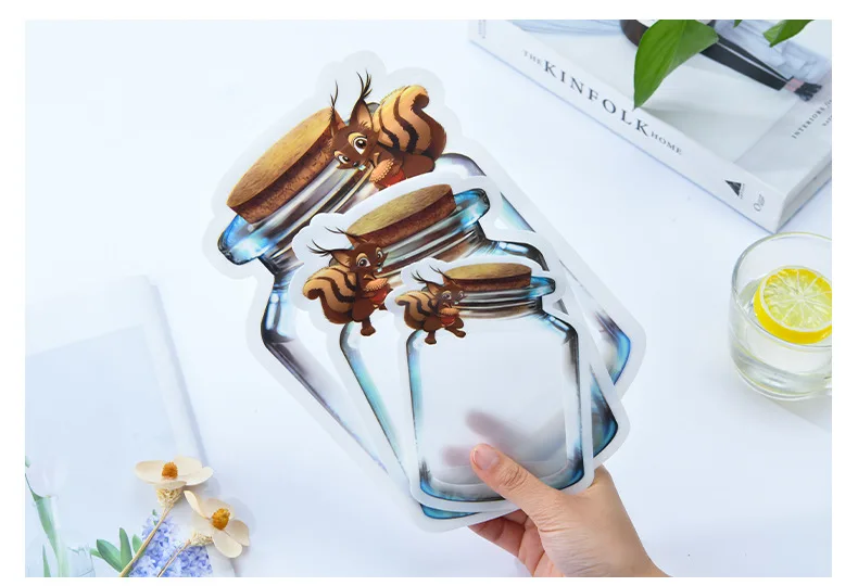 

Reusable Jar Bottles Bags Nuts Candy Cookies Bag Waterproof Seal Fresh Food Storage Bag Snacks Sandwich Zip Lock Bags