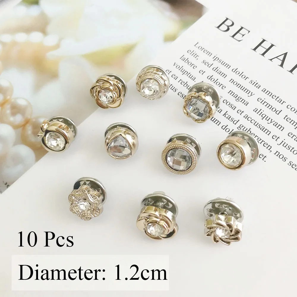 14- 10 Pcs 3 шт/4 шт Женская мода брошь набор жемчужная брошь на булавке значок на свитер пальто Декоративные ювелирные изделия булавка броши для женщин - Окраска металла: 14- 10 Pcs