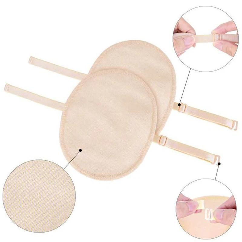Dress Underarm-Sweat-Pad Women Summer Armpit Natural-Deodorant for 1pair Reusable
