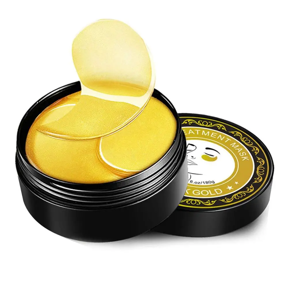 

30 Pairs 24K Gold Eye Treatment Masks Anti-Aging Under Eye Patches Pads Eye Bags Treatment Mask for Reducing Dark Circles
