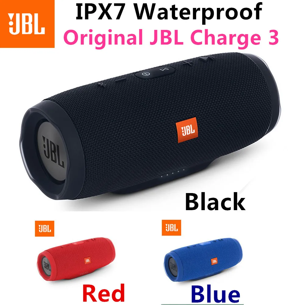 Оригинальная портативная Bluetooth-Колонка JBL Charge 3 Беспроводная колонка с басами