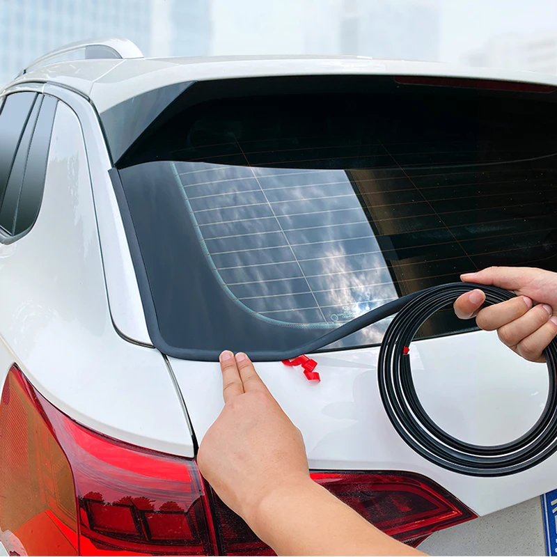 Car Windshield Sound Insulation Sealed Strip Stickers For Peugeot 307 206 308 407 207 3008 406 208 508 301 2008 408 5008