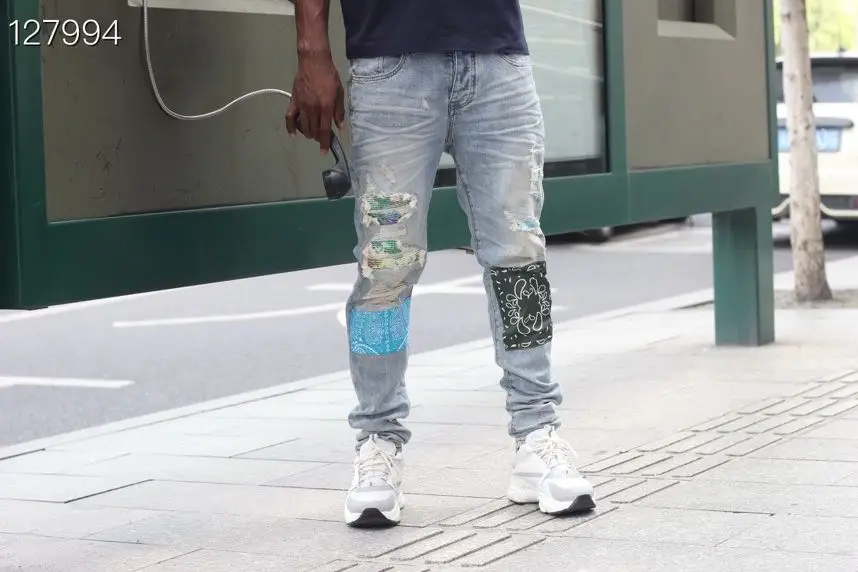 w1809 Fashion Men's Jeans 2021 Runway 
