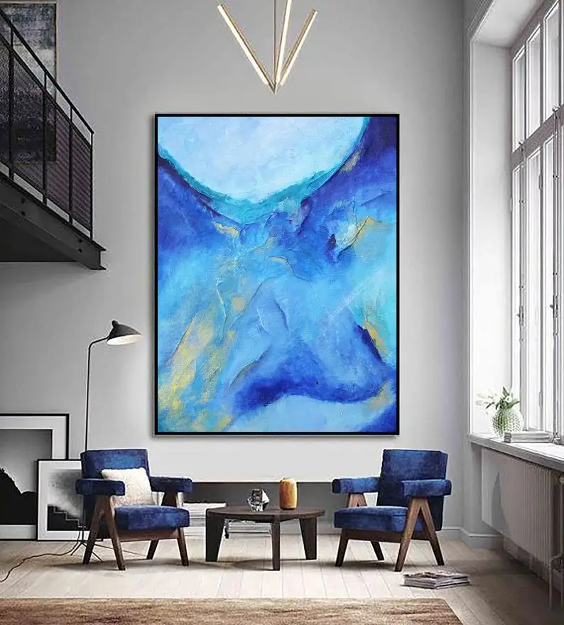 

Large Thick Texture Painting Abstract Painting On Canvas Acrylic Abstract Painting Large Office Wall Art Living Room Decor